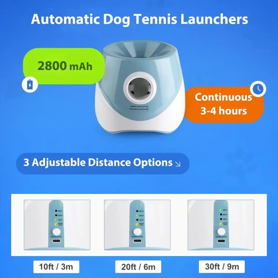 Smart Whiskers™ Dog Ball Thrower Launcher