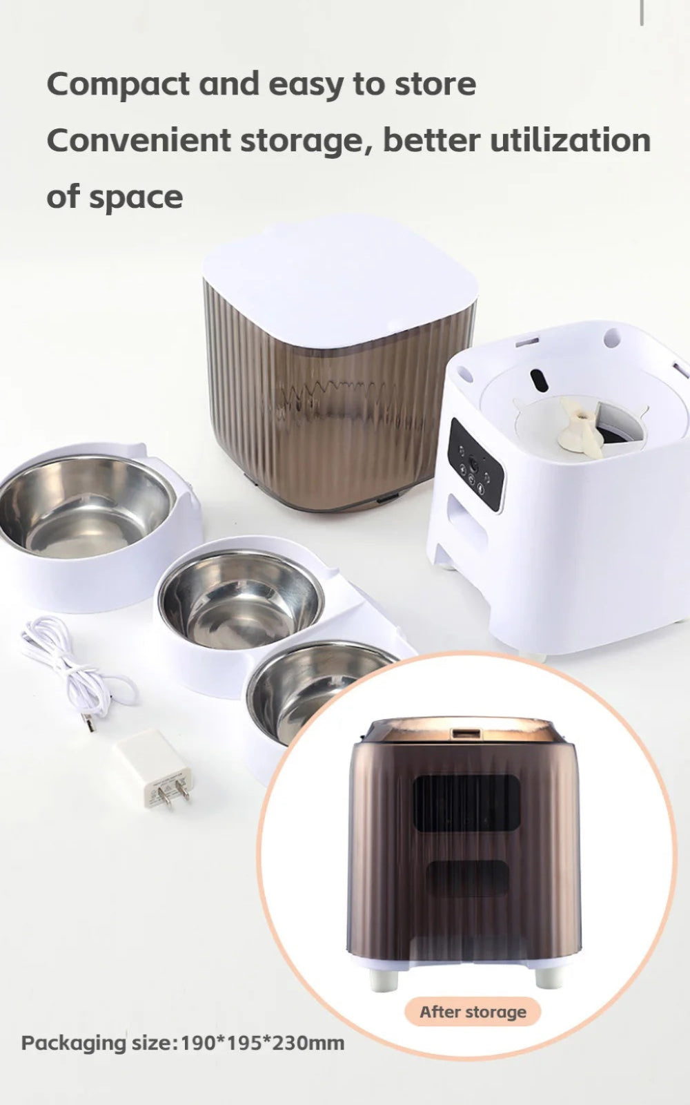 Smart Whiskers™ Automatic Pet Feeder With Camera