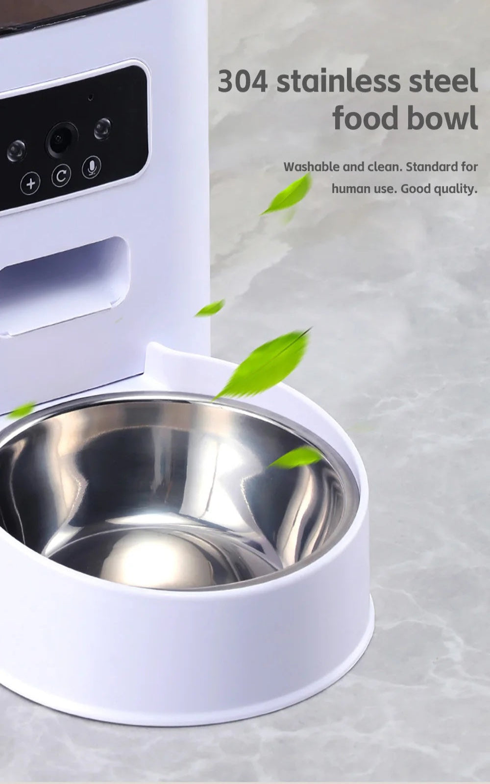 Smart Whiskers™ Automatic Pet Feeder With Camera