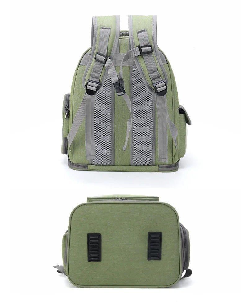 Smart Whiskers™ Transparent Pet Carrier Backpack