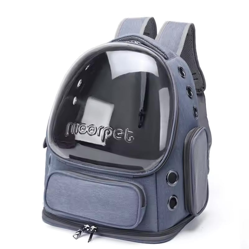 Smart Whiskers™ Transparent Pet Carrier Backpack